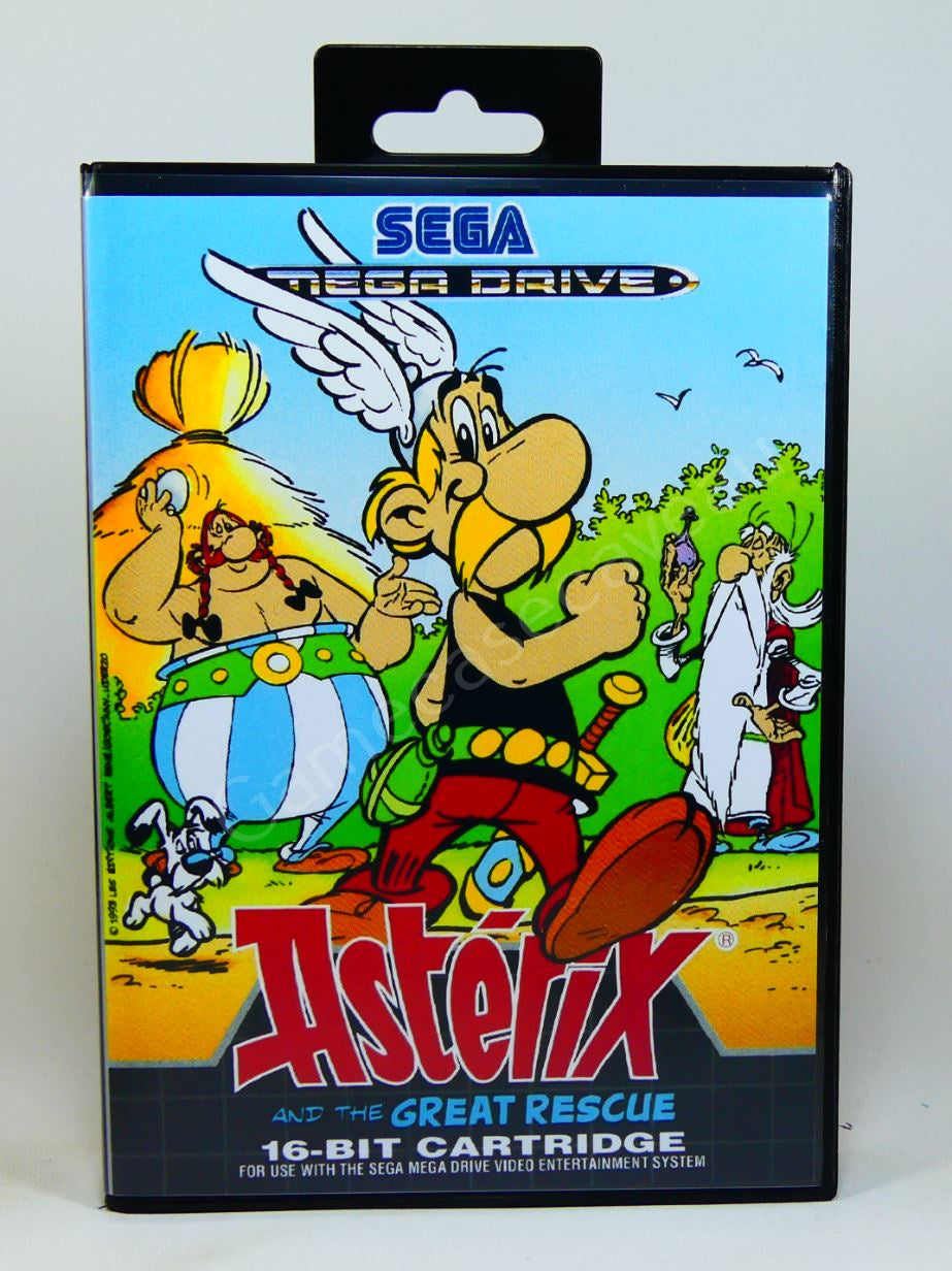 Asterix and the Great Rescue - SMD Replacement Case