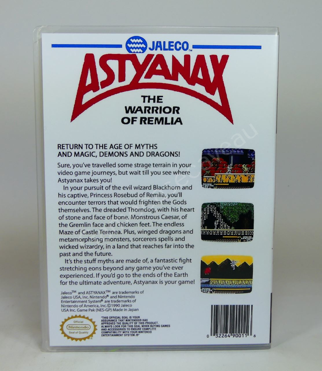 Astyanax - NES Replacement Case