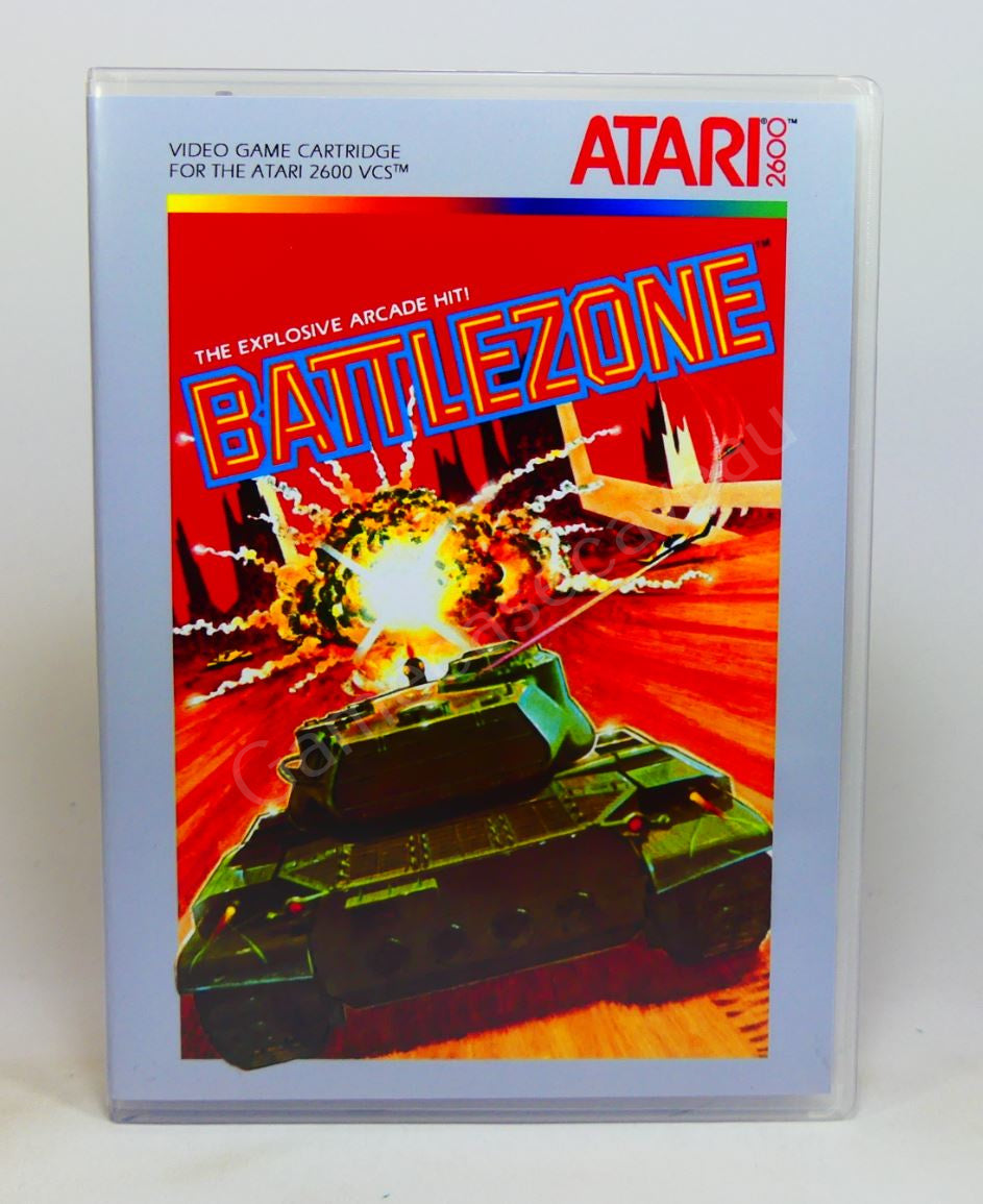 Battlezone - 2600 Replacement Case