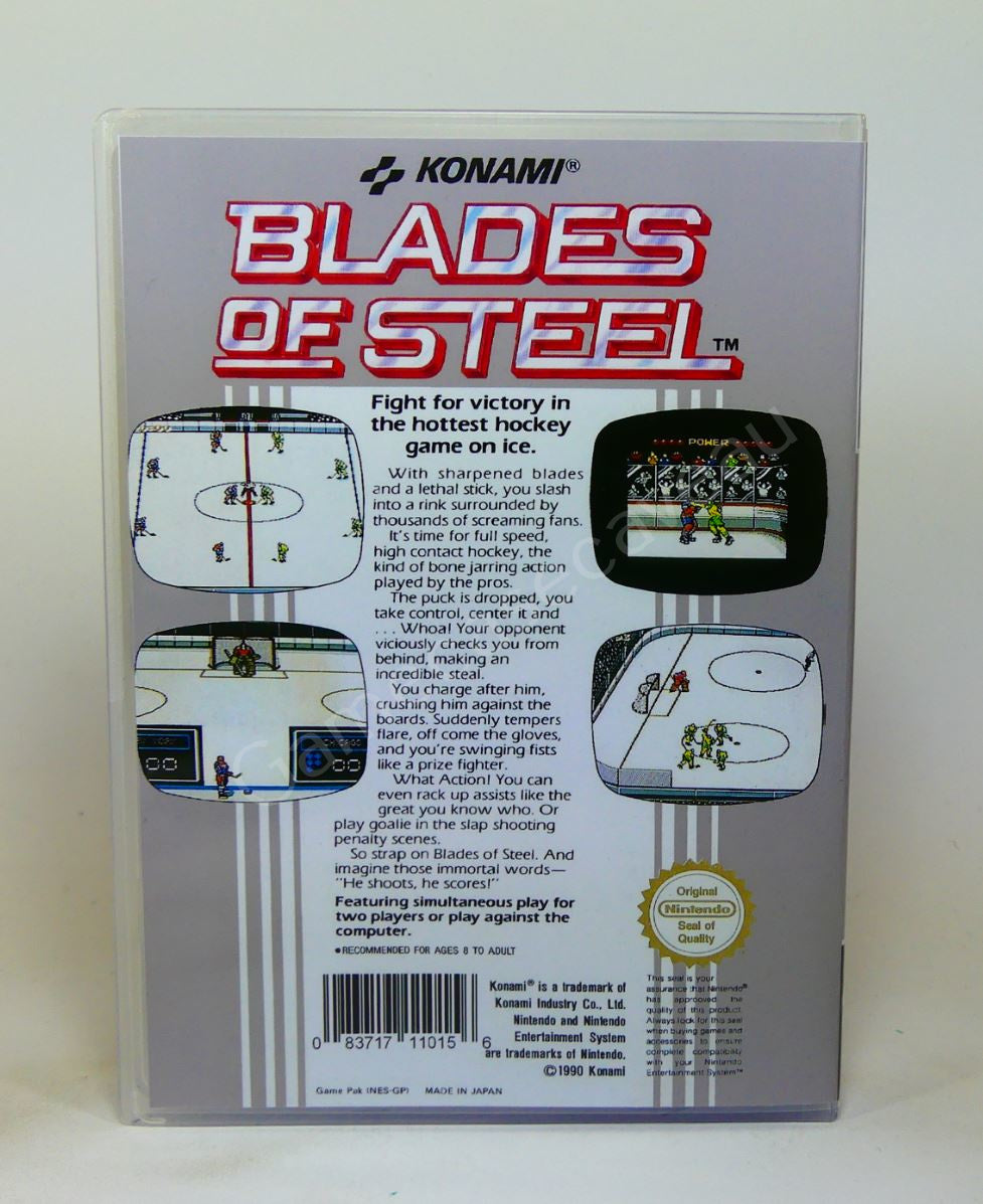 Blades of Steel - NES Replacement Case