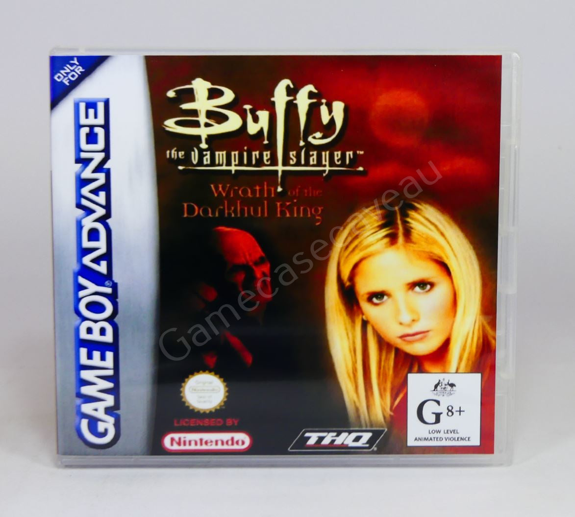 Buffy The Vampire Slayer Wrath of the Darkhul King - GBA Replacement Case