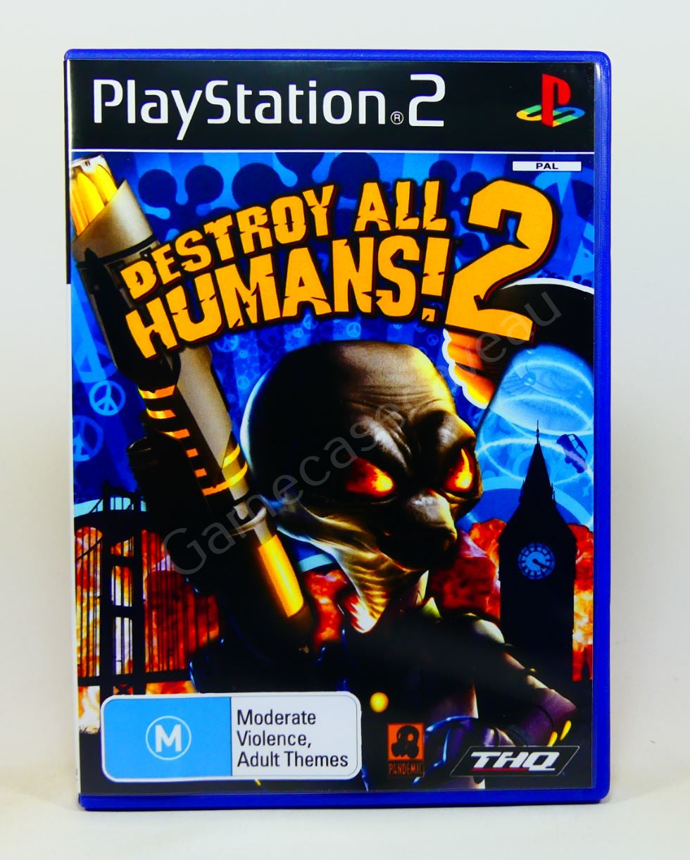 Destroy All Humans 2 - PS2 Replacement Case