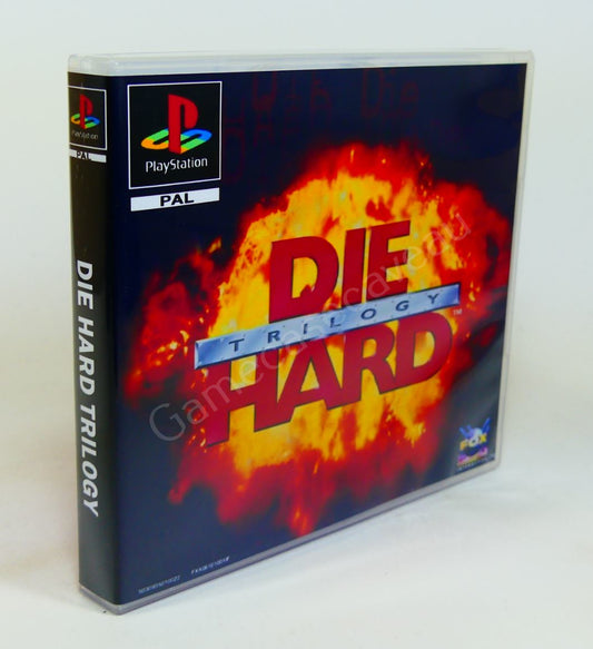 Die Hard Trilogy - PS1 Replacement Case