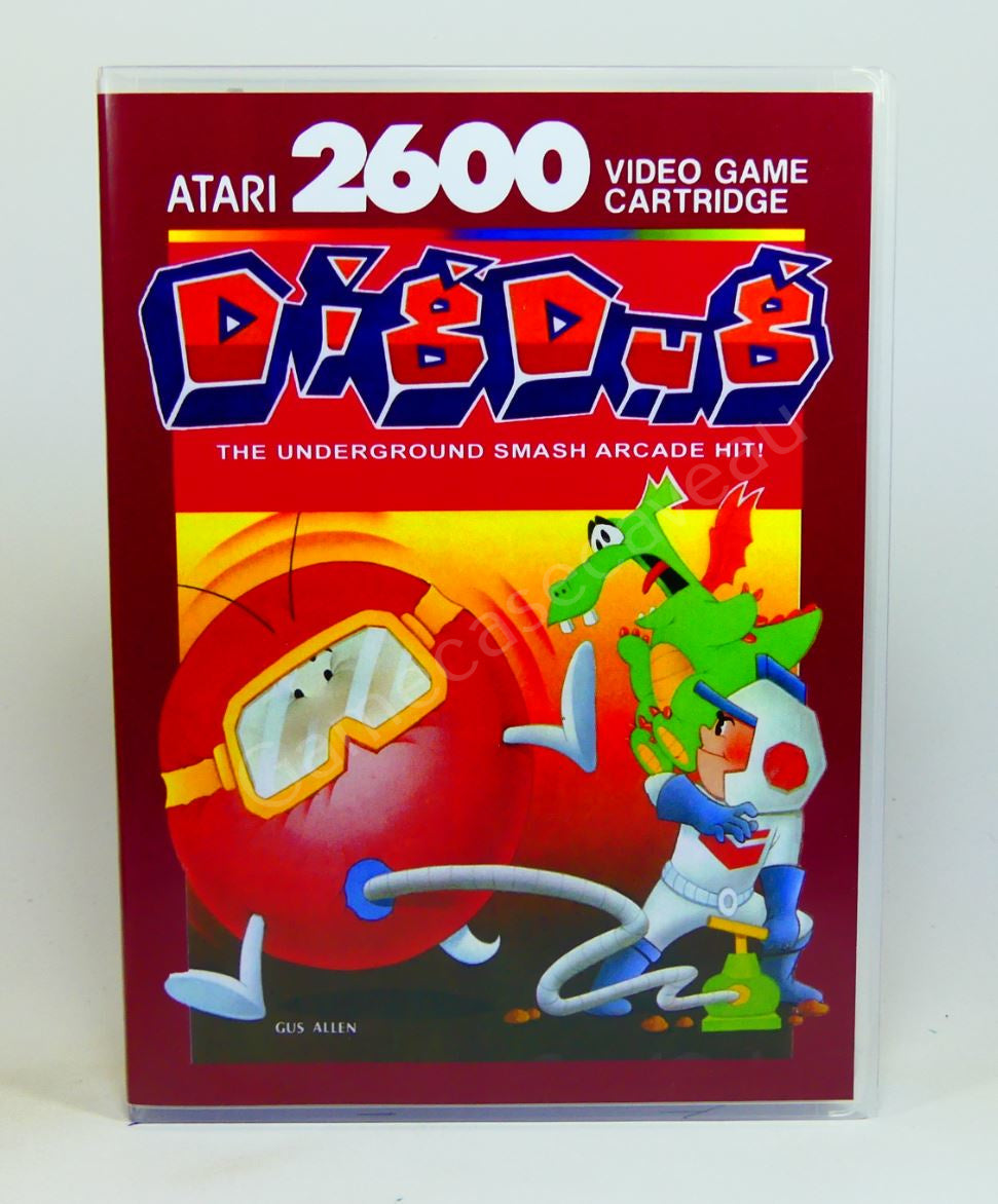 Dig Dug - 2600 Replacement Case