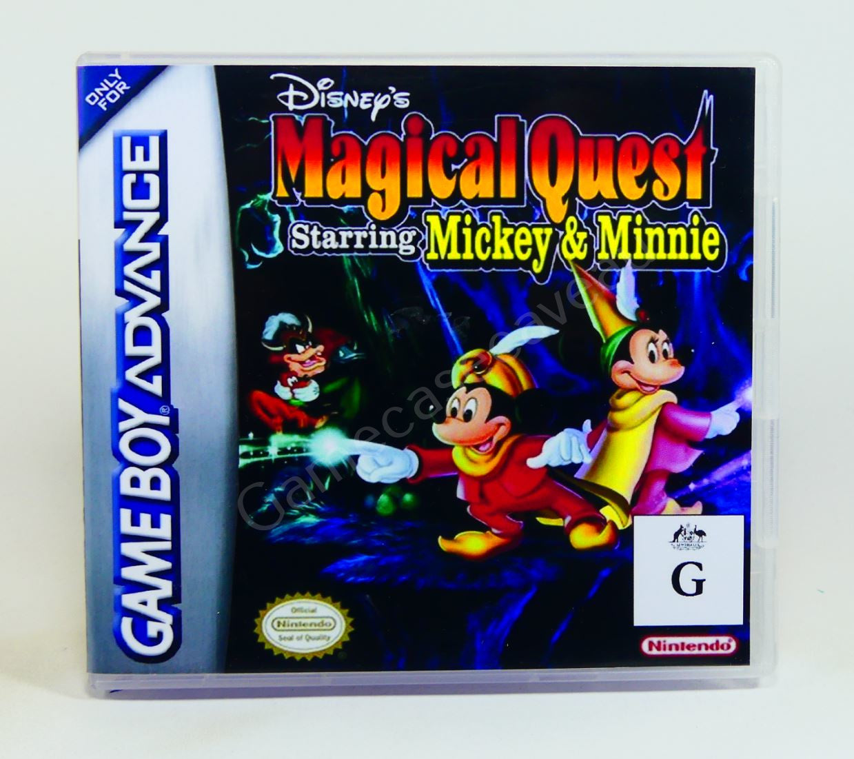 Magical Quest Starring Mickey & Minnie - GBA Replacement Case