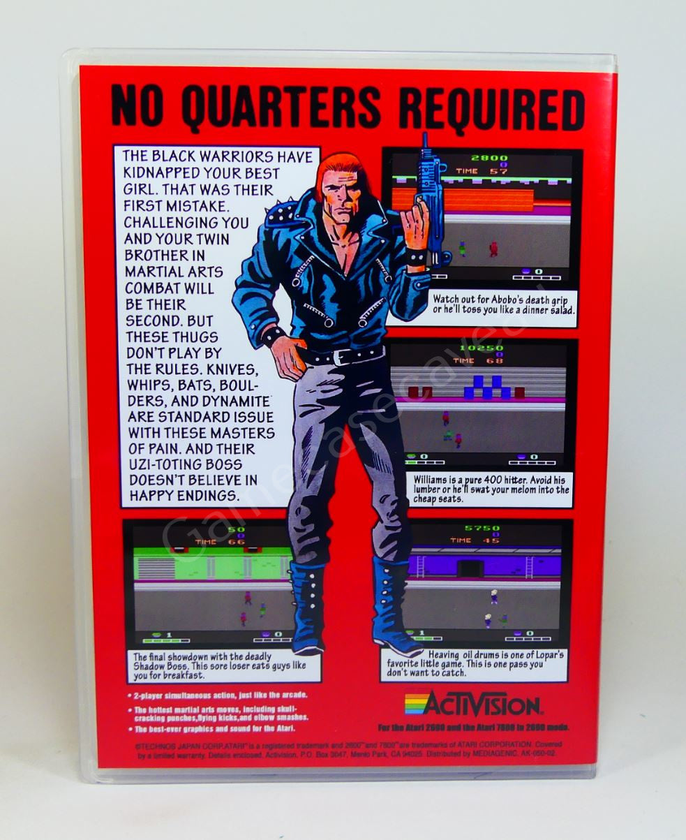 Double Dragon - 2600 Replacement Case