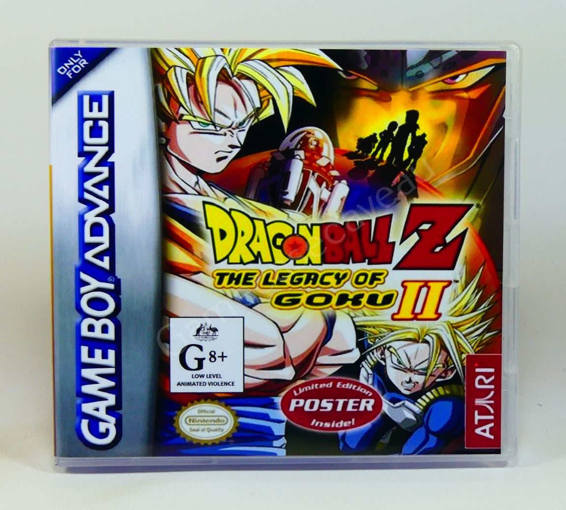 Dragon Ball Z The Legacy of Goku II - GBA Replacement Case
