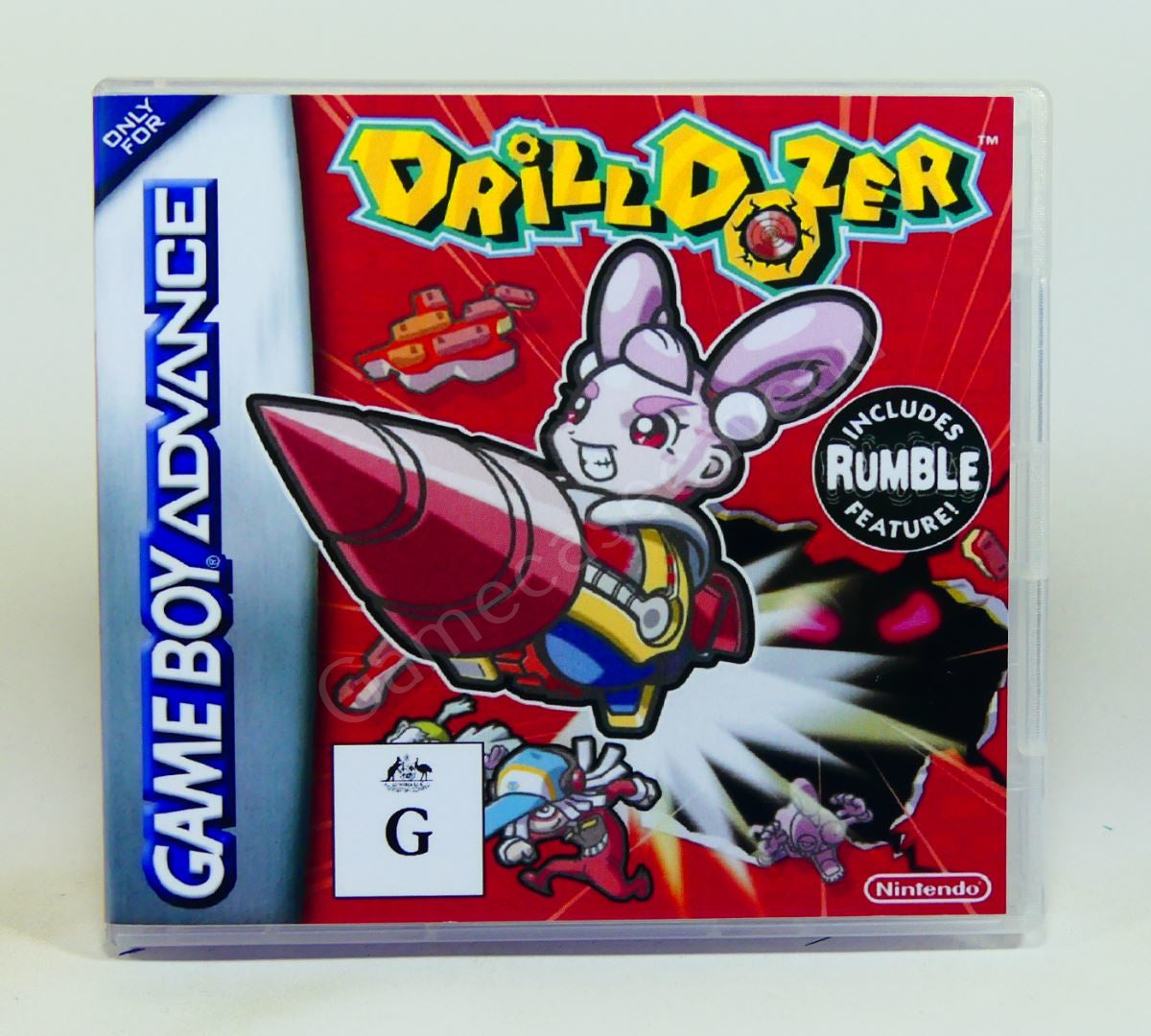 Drill Dozer - GBA Replacement Case