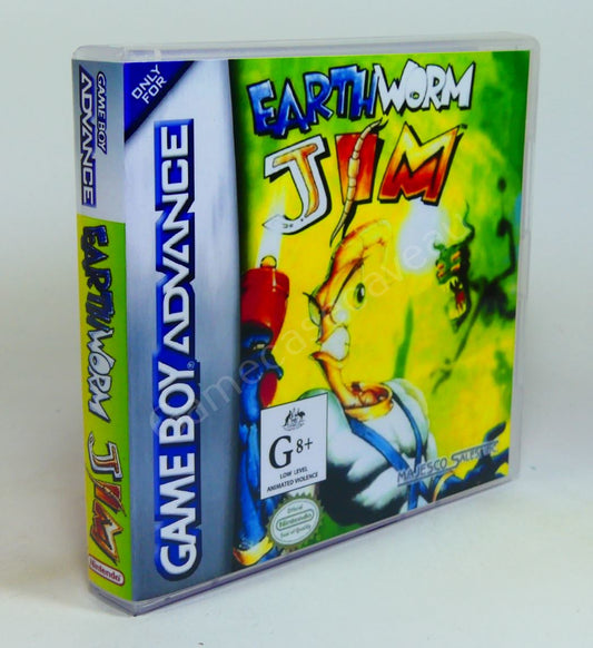 Earthworm Jim - GBA Replacement Case
