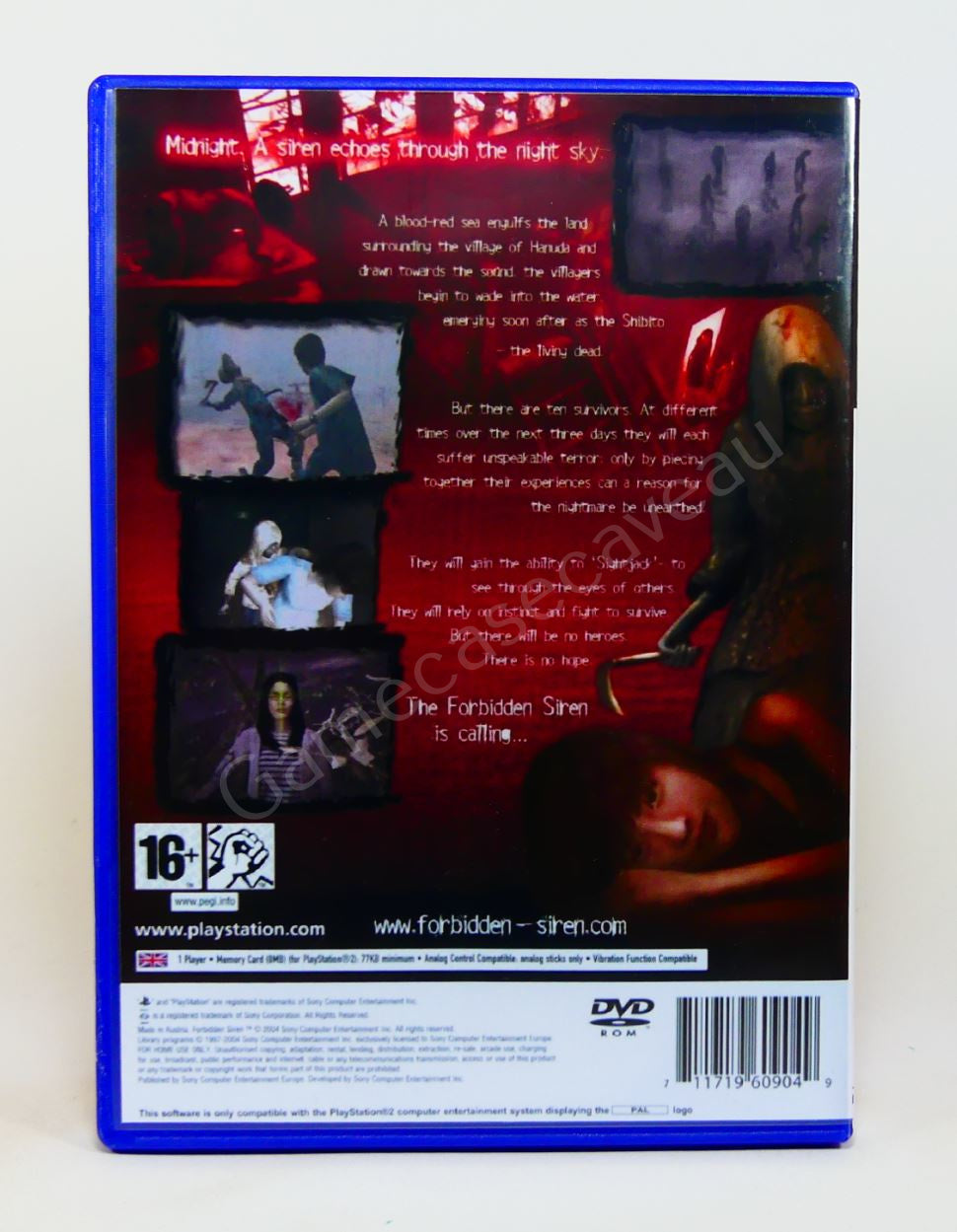 Forbidden Siren - PS2 Replacement Case