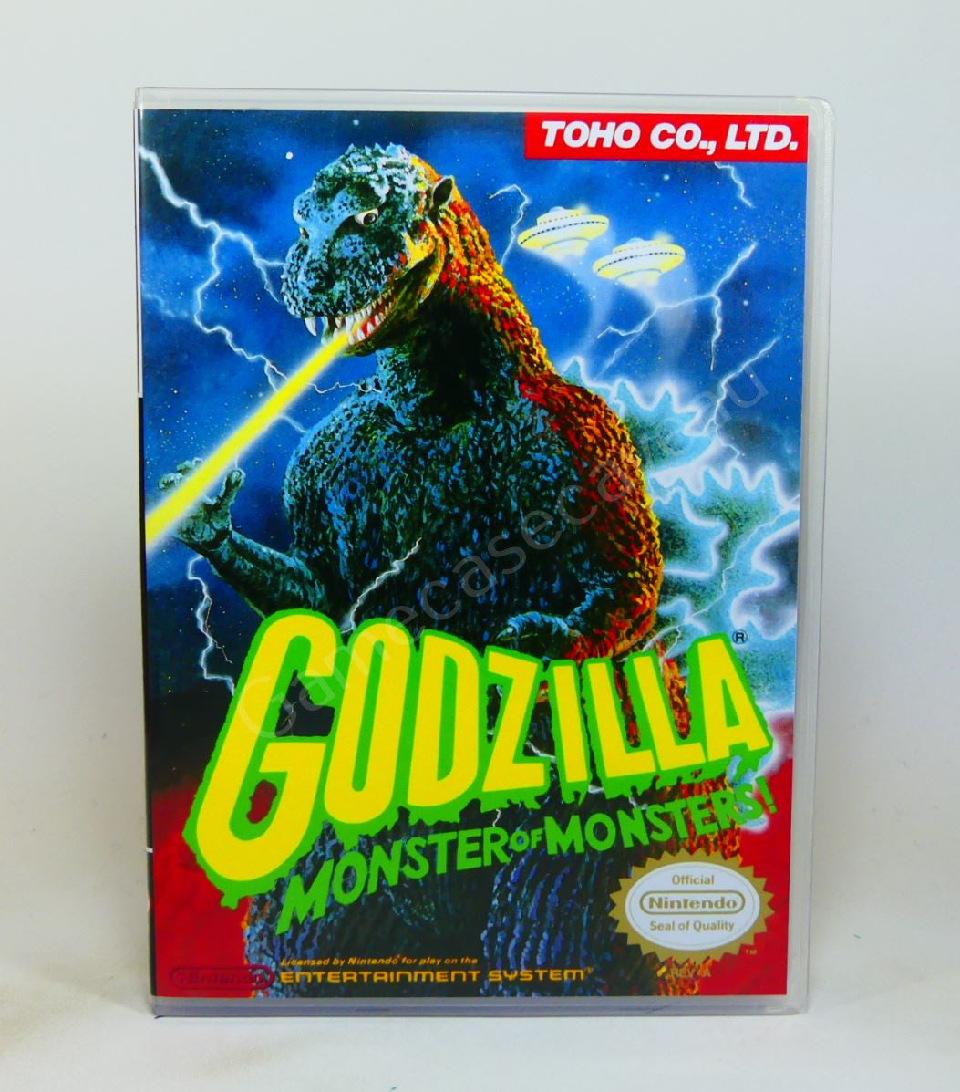 Godzilla - NES Replacement Case