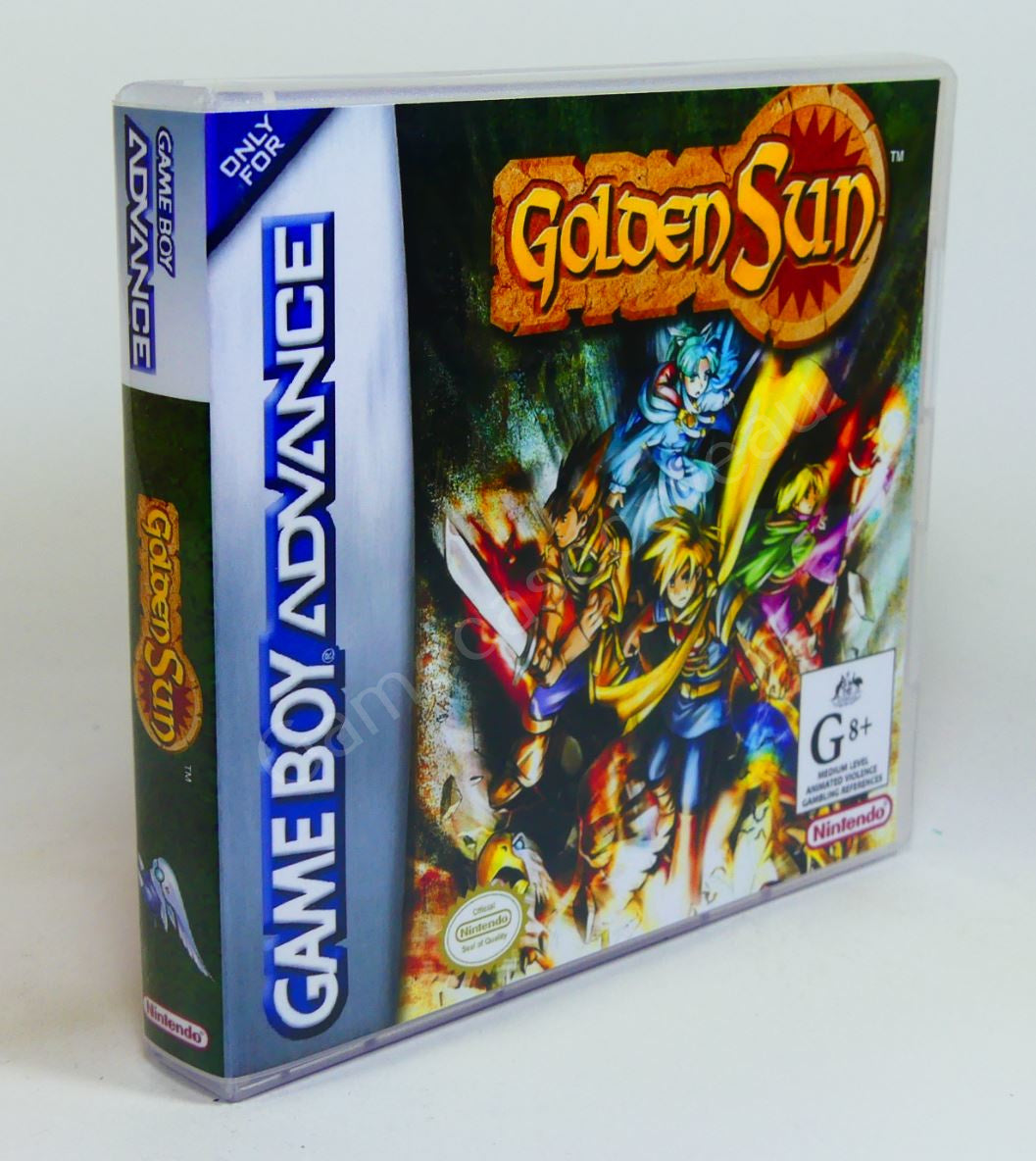Golden Sun - GBA Replacement Case