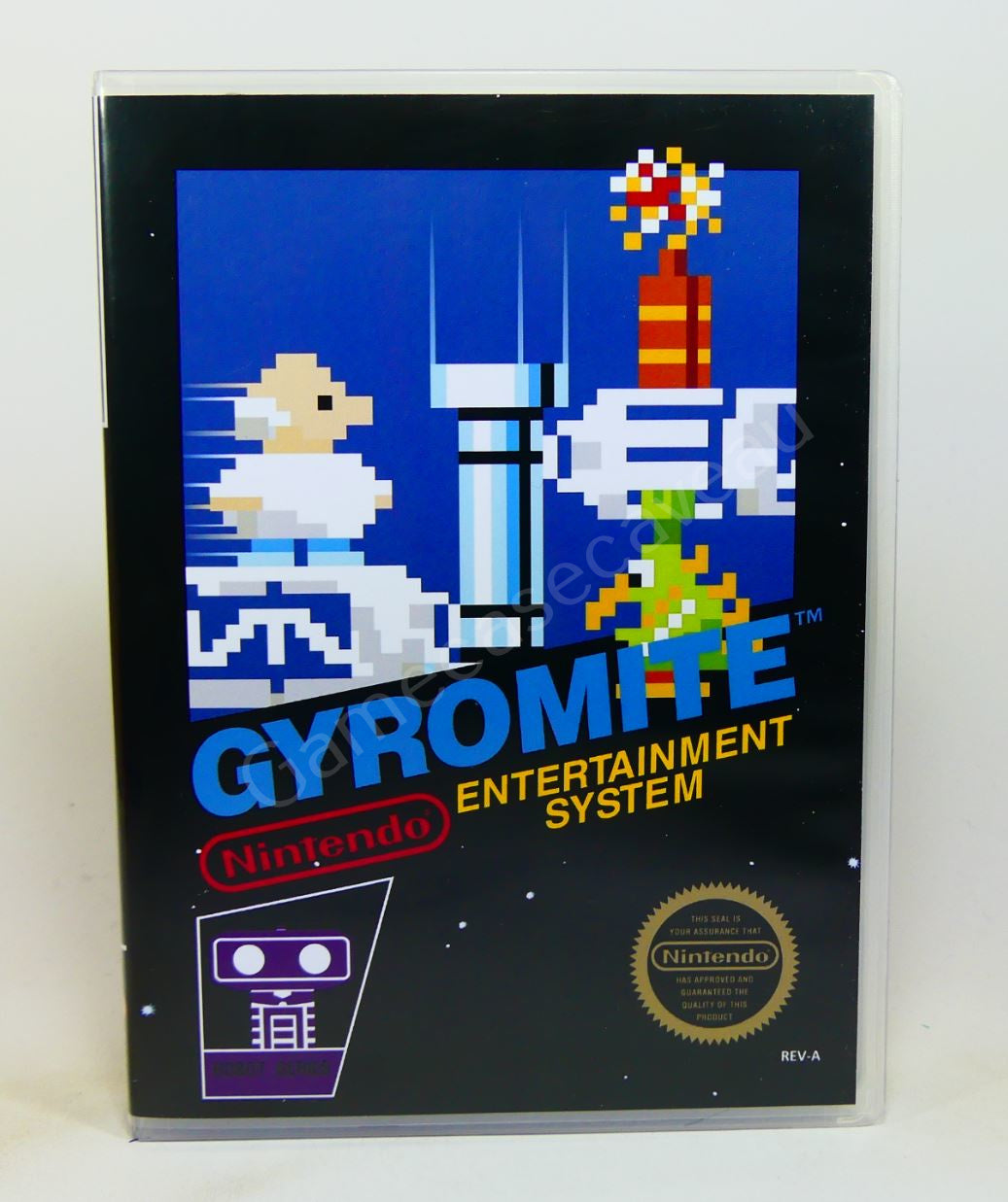 Gyromite - NES Replacement Case
