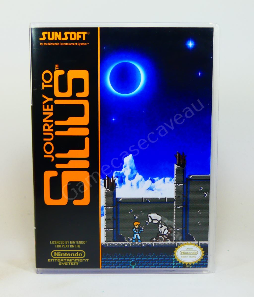 Journey to Silius - NES Replacement Case