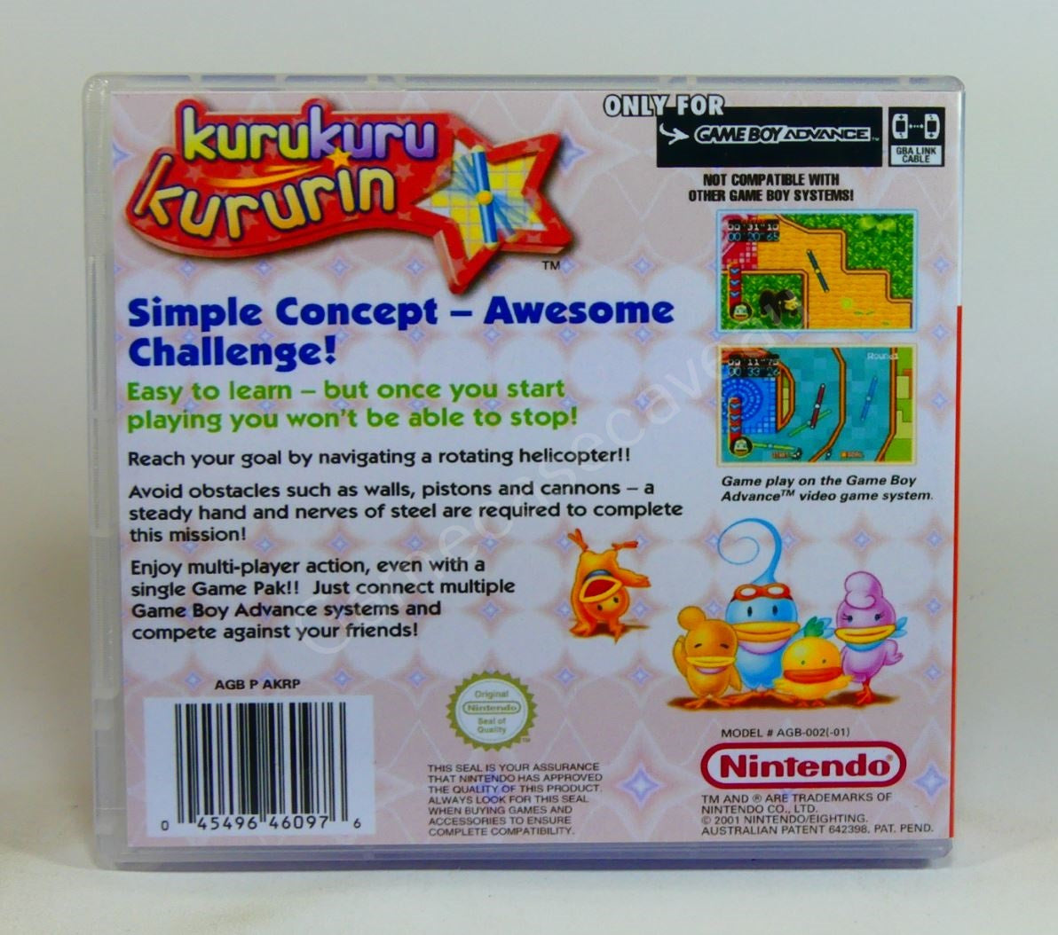 Kurukuru Kururin - GBA Replacement Case
