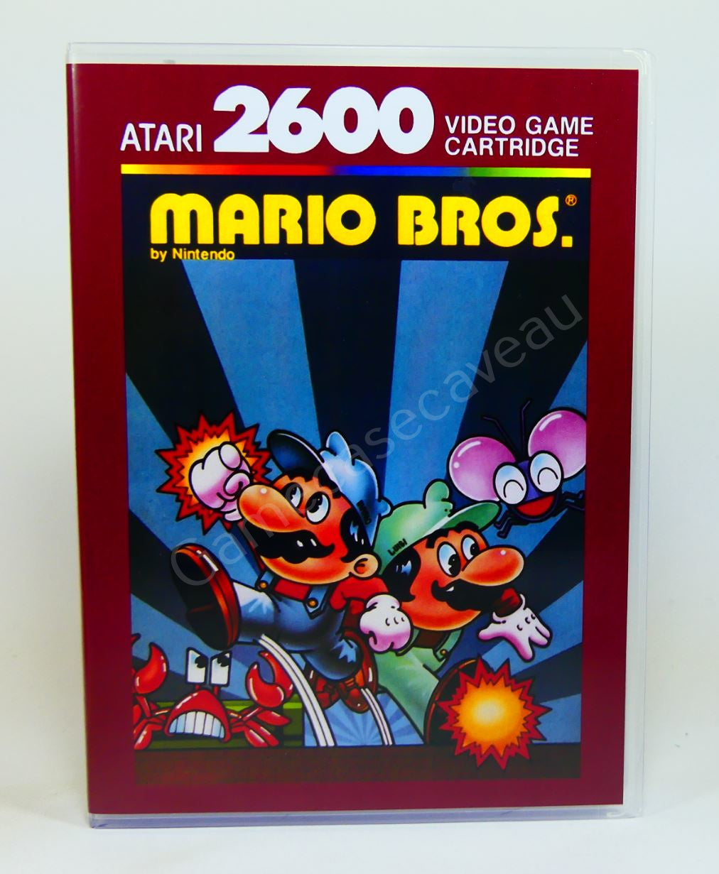 Mario Bros - 2600 Replacement Case