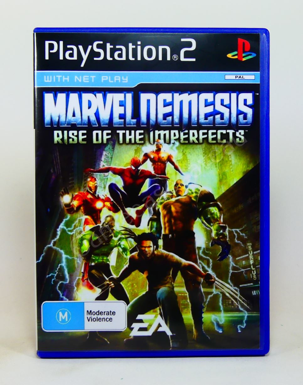Marvel Nemesis Rise of the Imperfects - PS2 Replacement Case