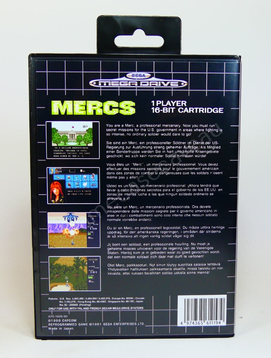 Mercs - SMD Replacement Case