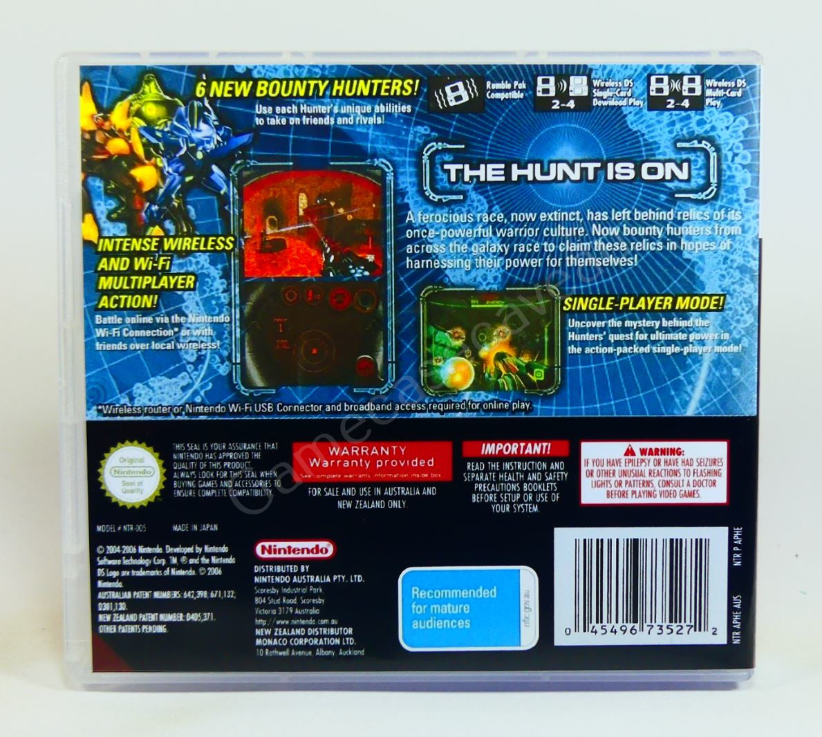 Metroid Prime Hunters - DS Replacement Case