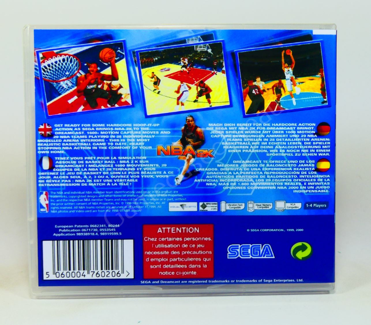 NBA 2K - DC Replacement Case
