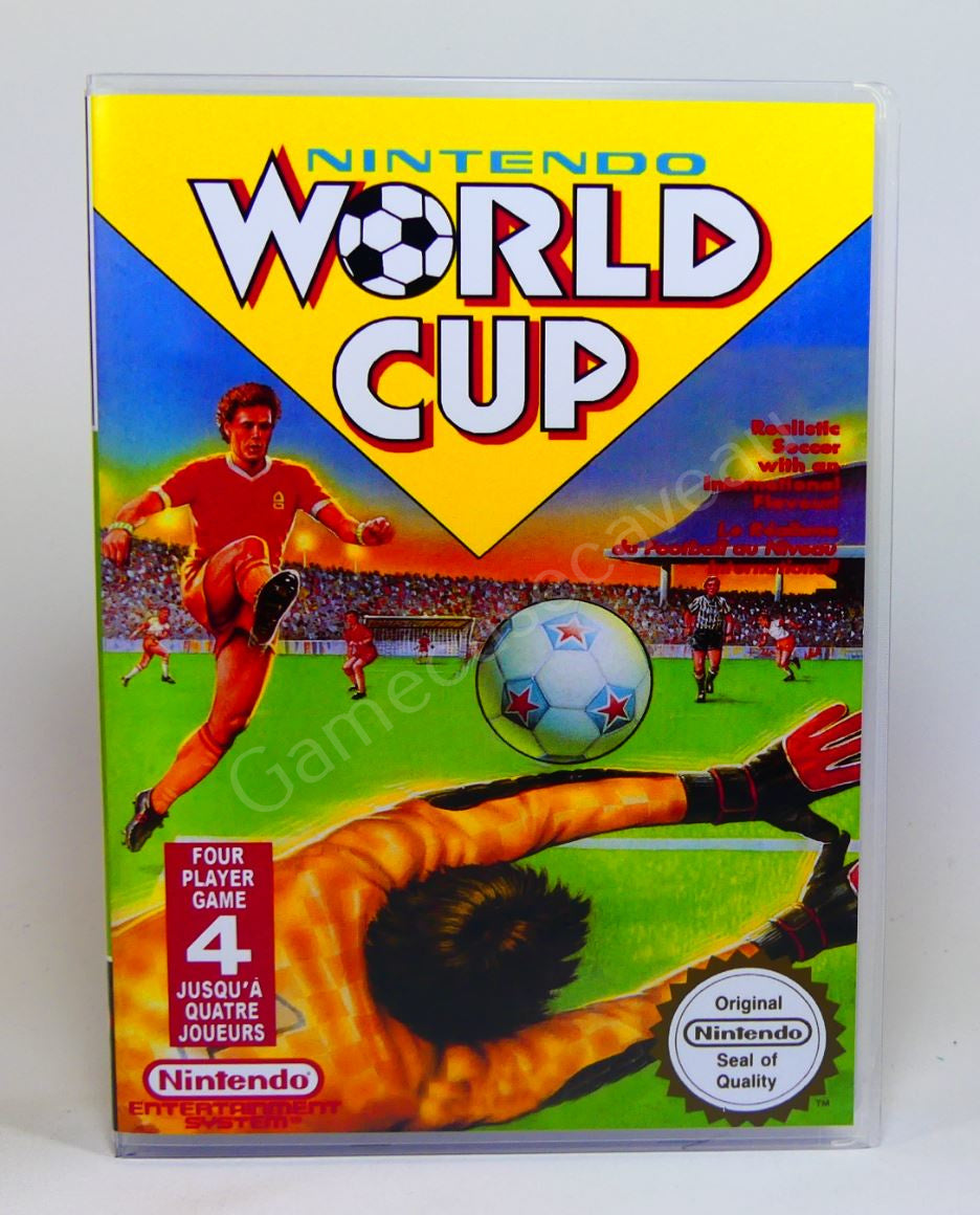 Nintendo World Cup - NES Replacement Case