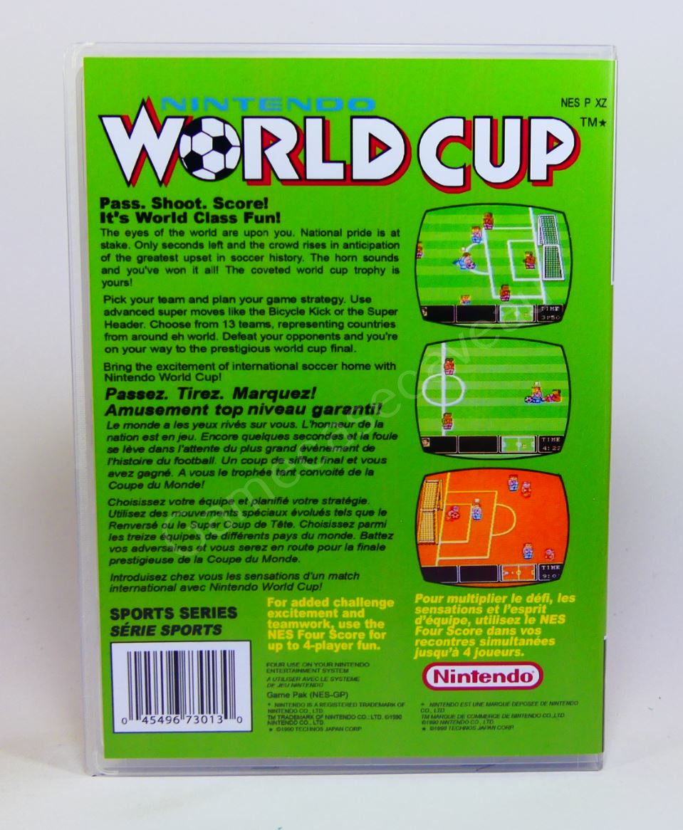 Nintendo World Cup - NES Replacement Case