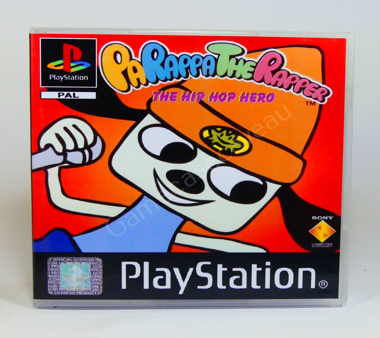 PaRappa The Rapper - PS1 Replacement Case