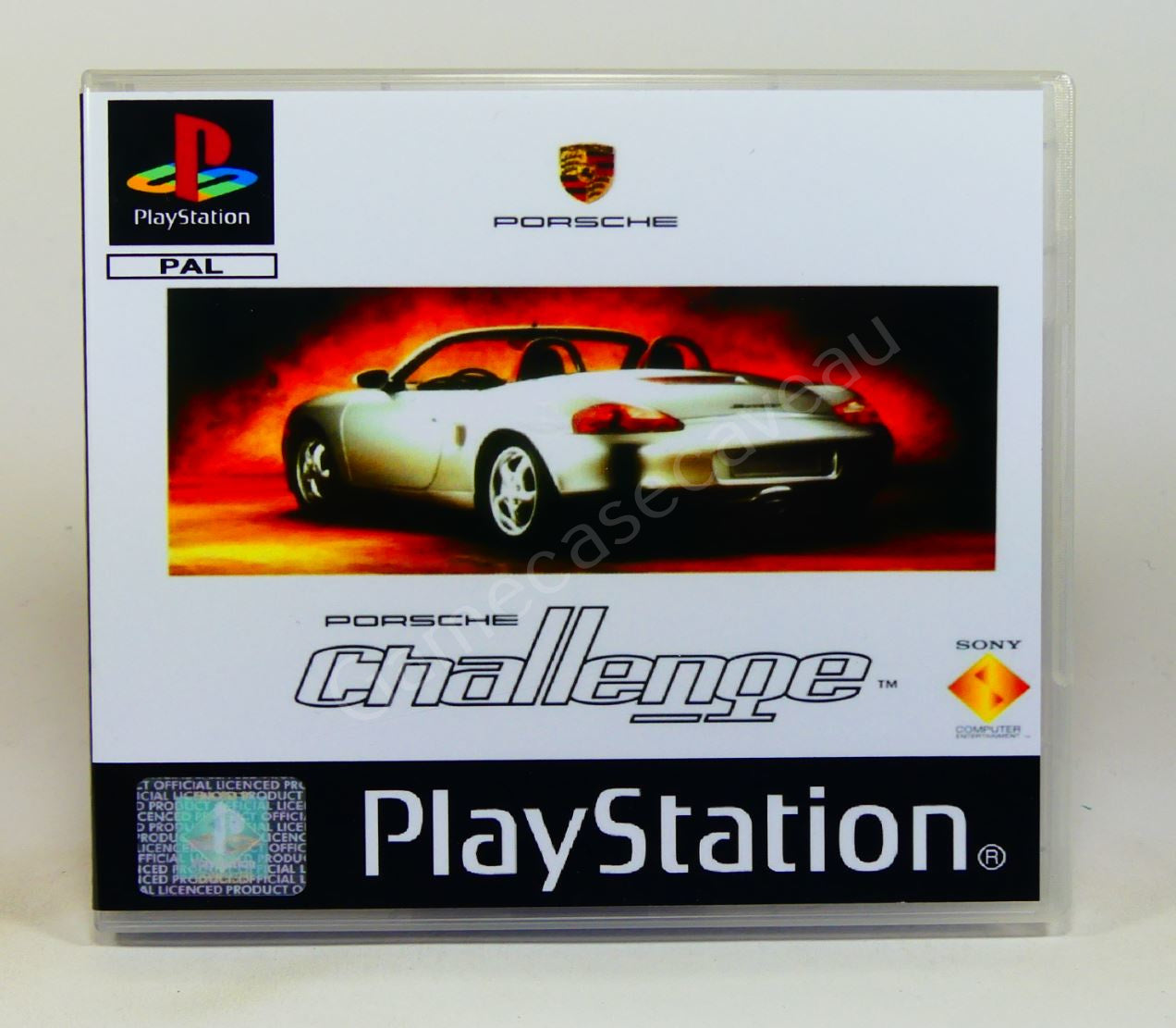 Porsche Challenge - PS1 Replacement Case