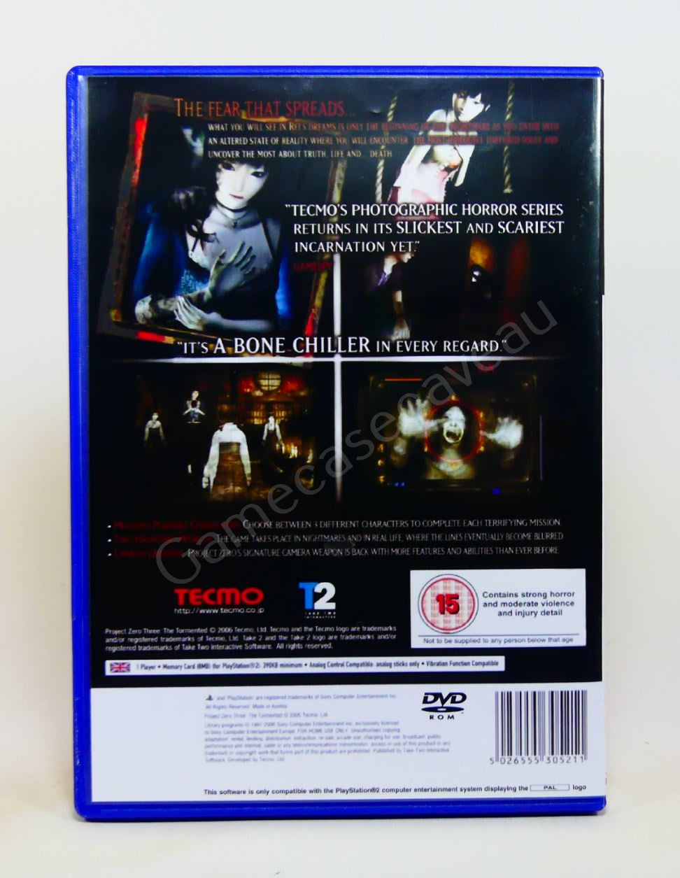 Project Zero 3 - PS2 Replacement Case