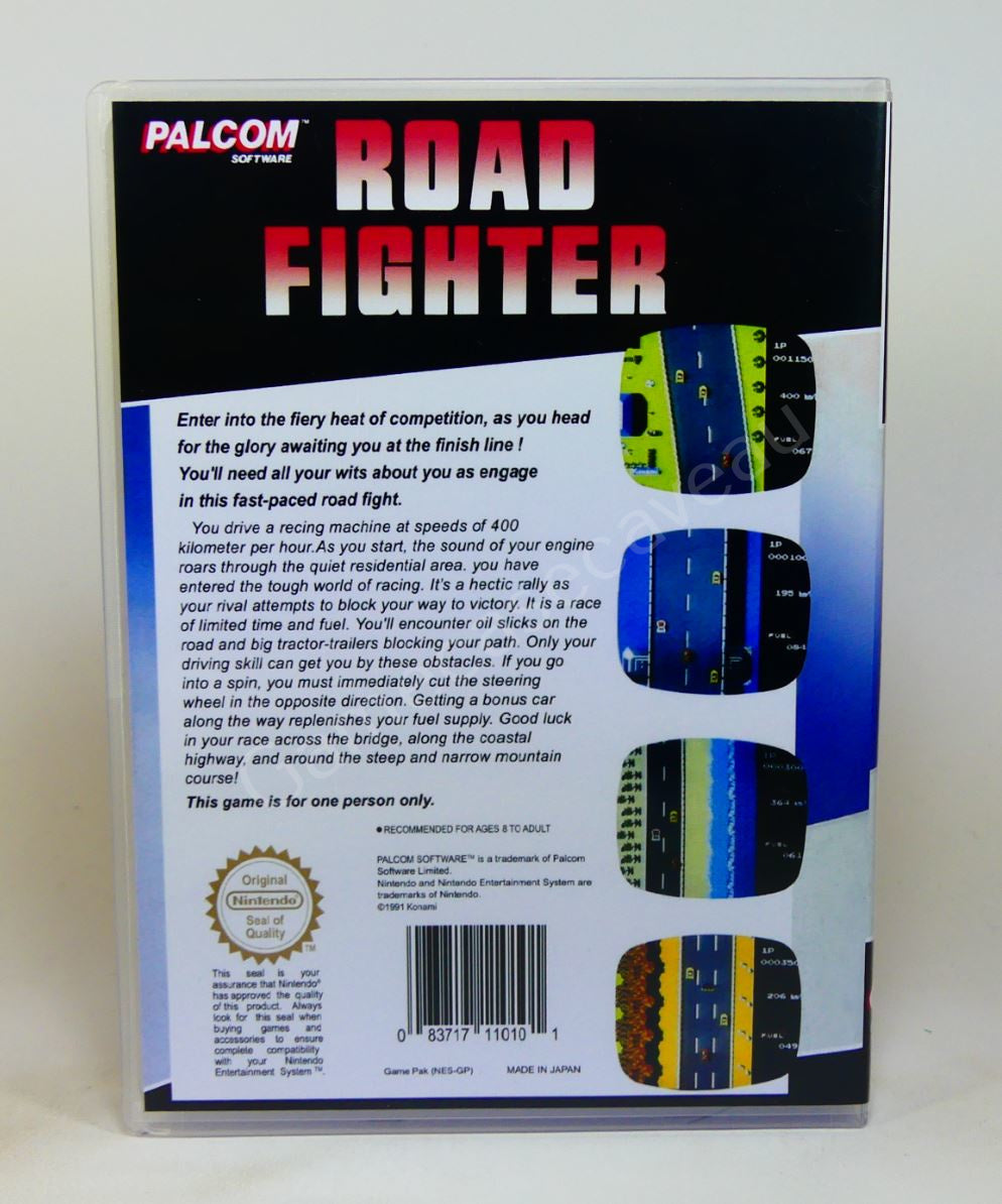 Road Fighter - NES Replacement Case