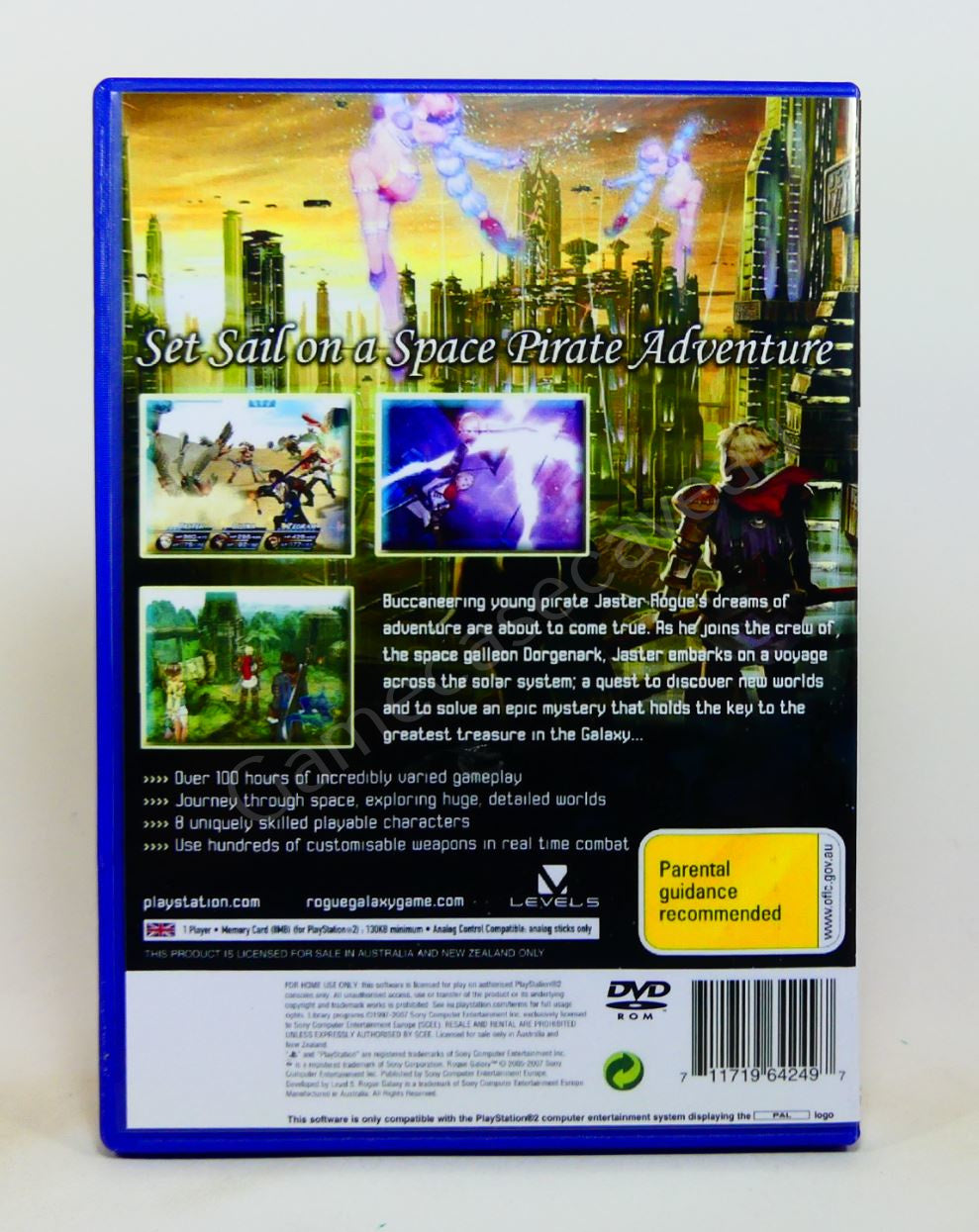 Rogue Galaxy - PS2 Replacement Case