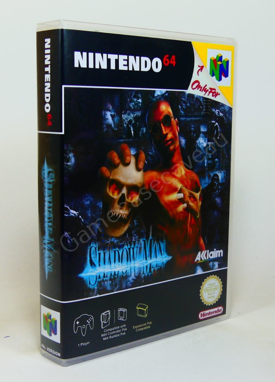 Shadow Man - N64 Replacement Case