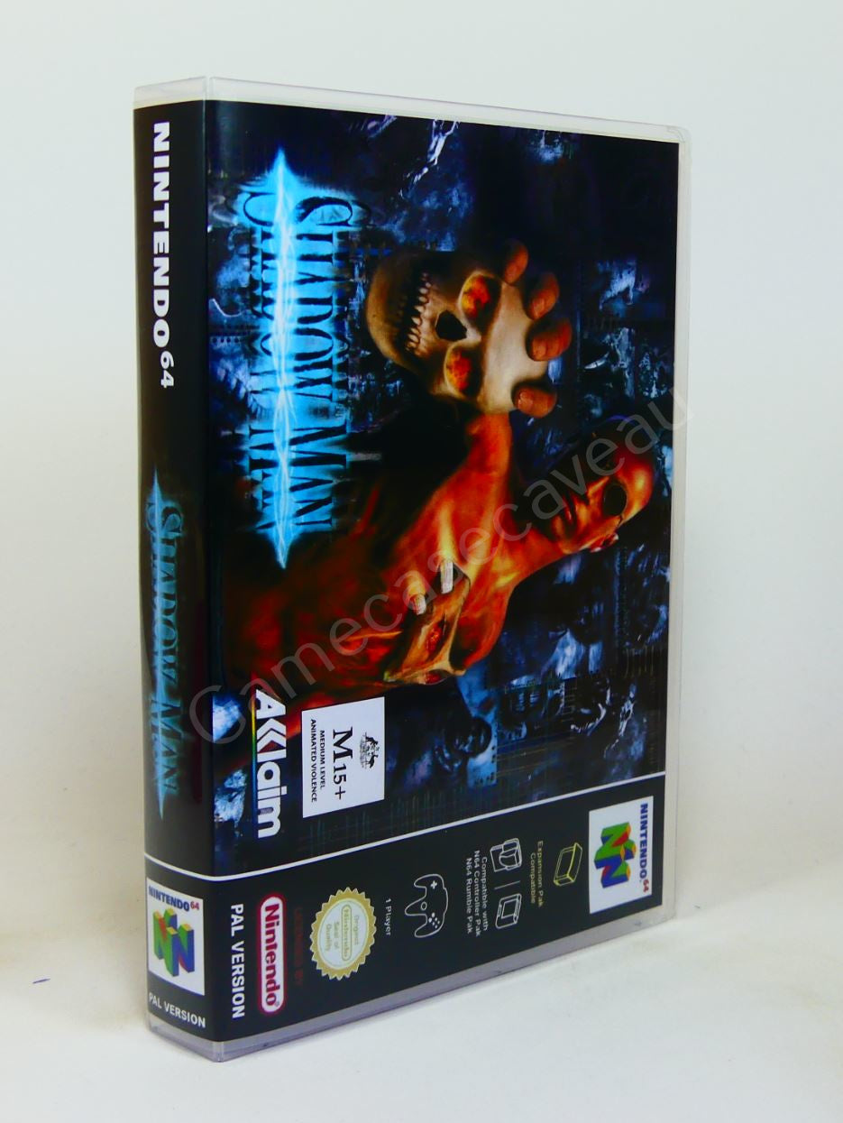 Shadow Man - N64 Replacement Case