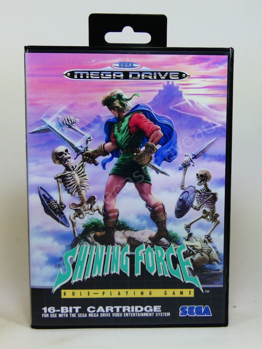 Shining Force - SMD Replacement Case