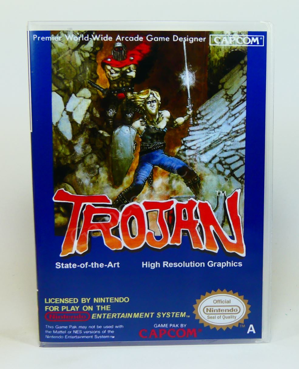 Trojan - NES Replacement Case
