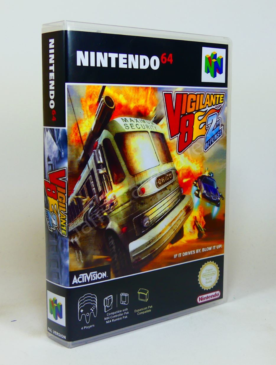 Vigilante 8 2nd Offence - N64 Replacement Case