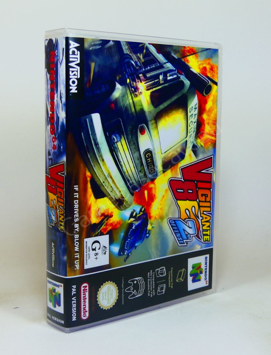 Vigilante 8 2nd Offence - N64 Replacement Case