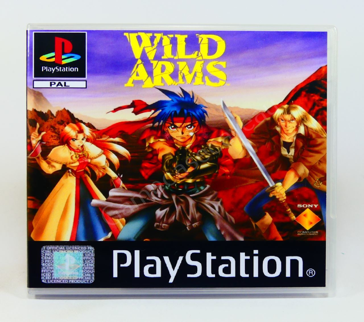 Wild Arms - PS1 Replacement Case