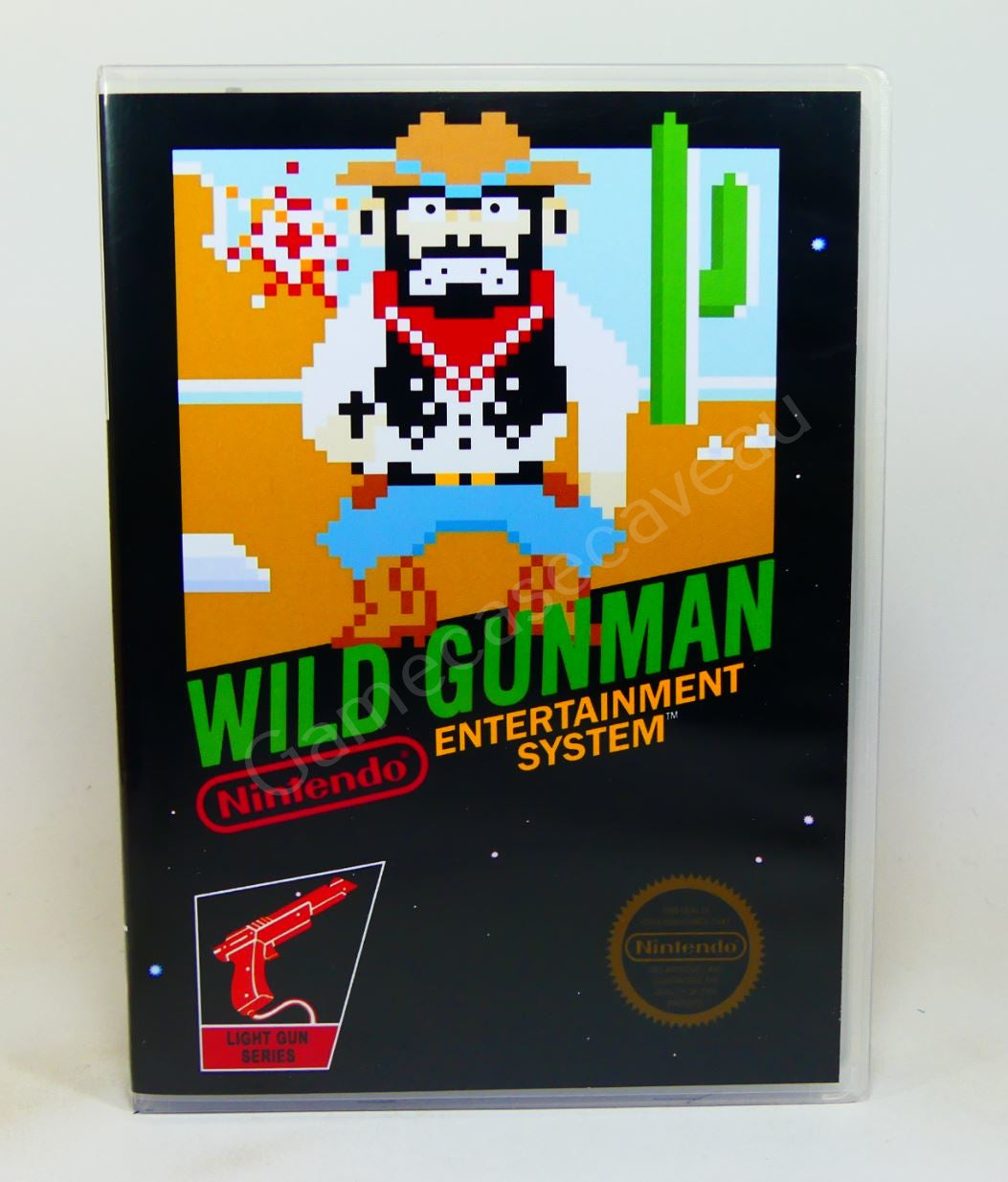Wild Gunman - NES Replacement Case
