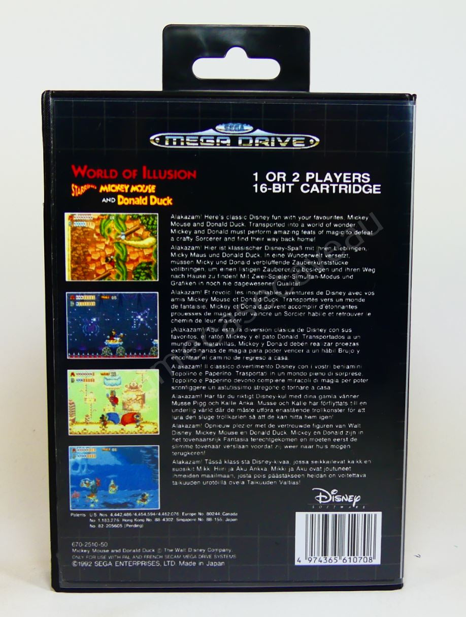 World of Illusion - SMD Replacement Case