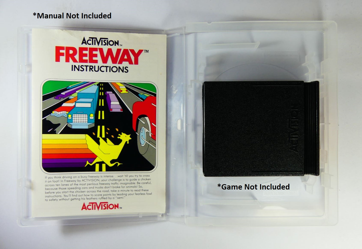 Frogger - 2600 Replacement Case