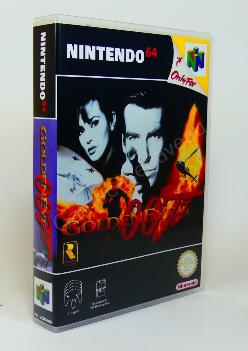 007 Goldeneye - N64 Replacement Case