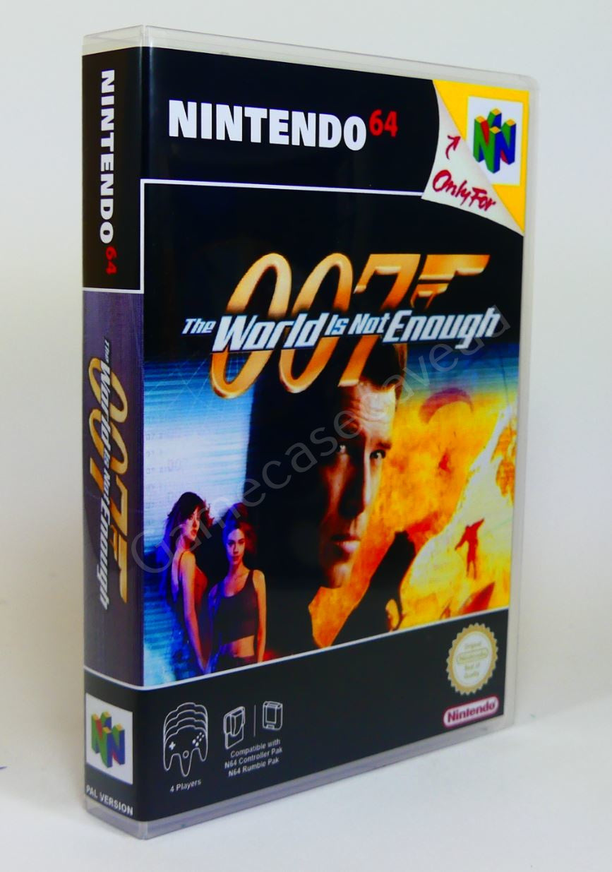 007 The World is Not Enough - N64 Replacement Case