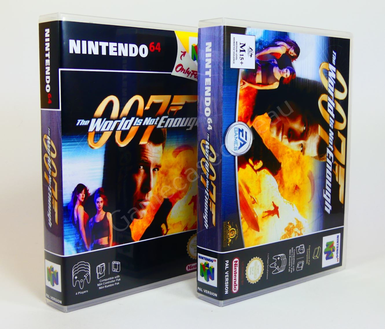 007 The World is Not Enough - N64 Replacement Case