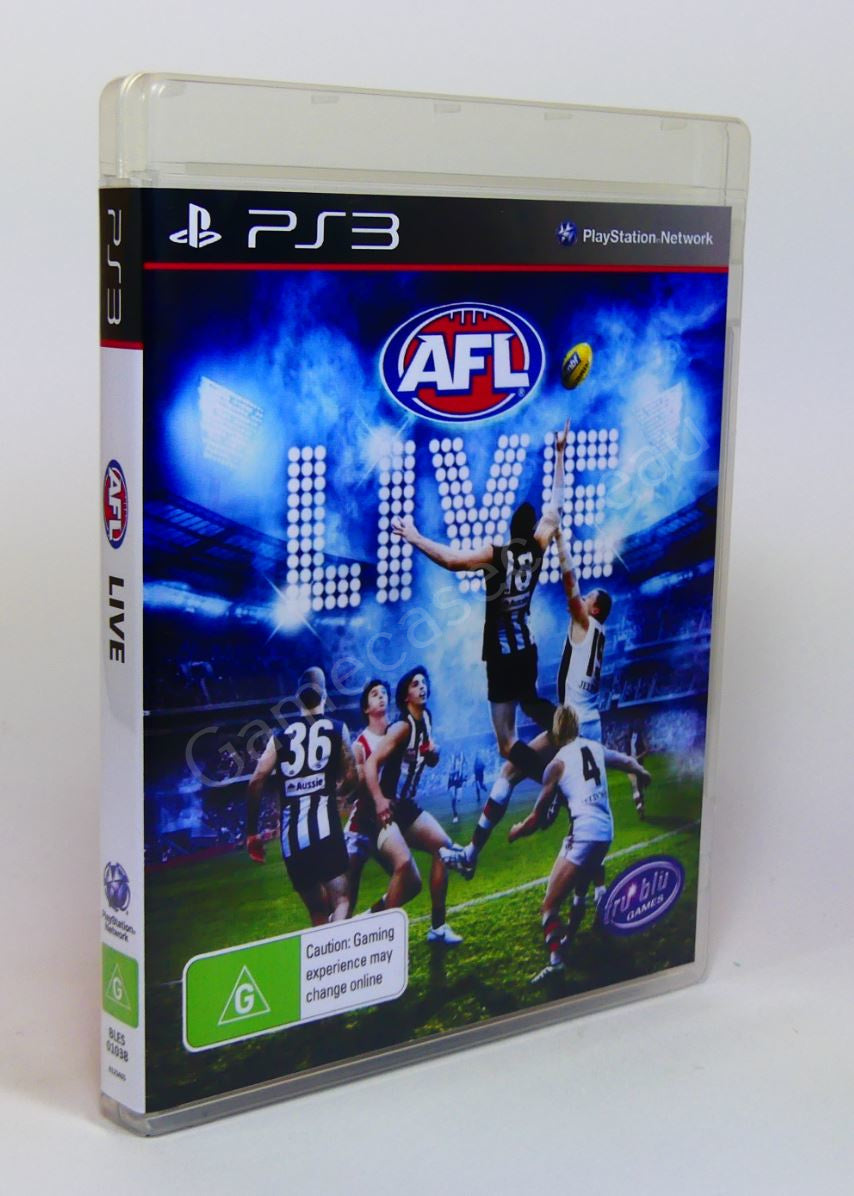 AFL Live - PS3 Replacement Case