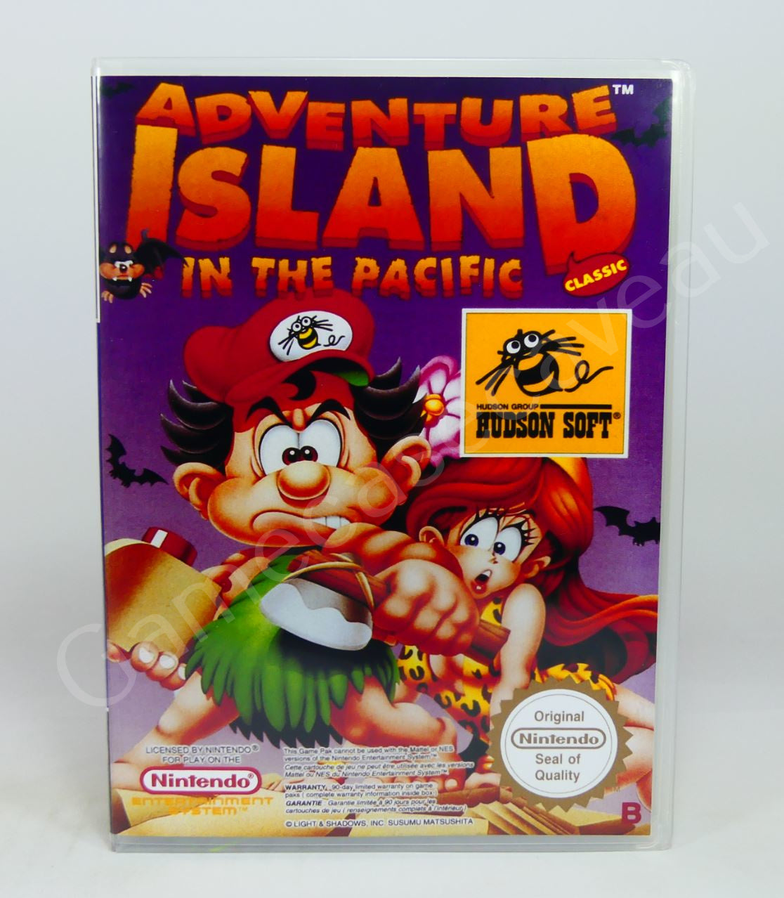 Adventure Island - NES Replacement Case