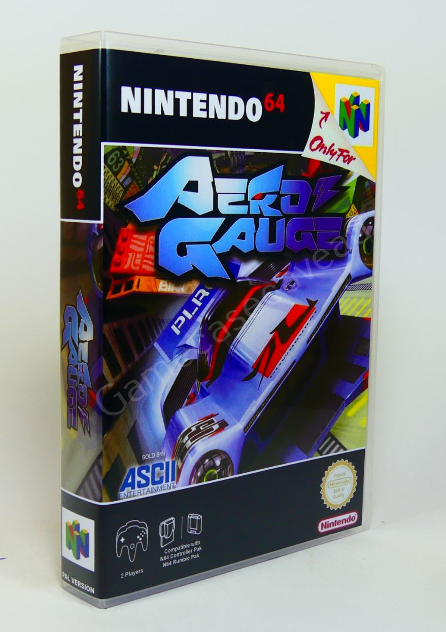 Aero Gauge - N64 Replacement Case