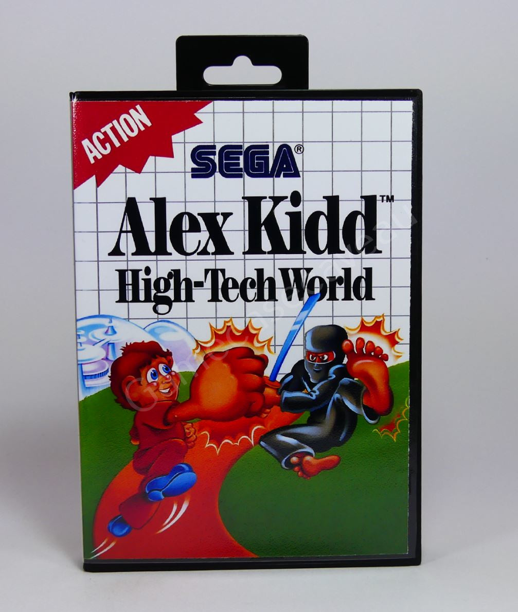 Alex Kidd High-Tech World - SMS Replacement Case