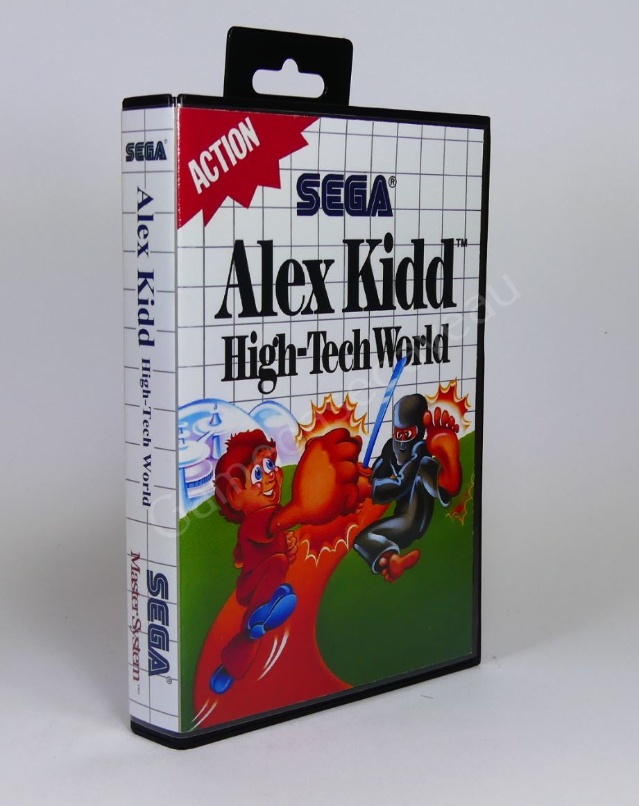 Alex Kidd High-Tech World - SMS Replacement Case