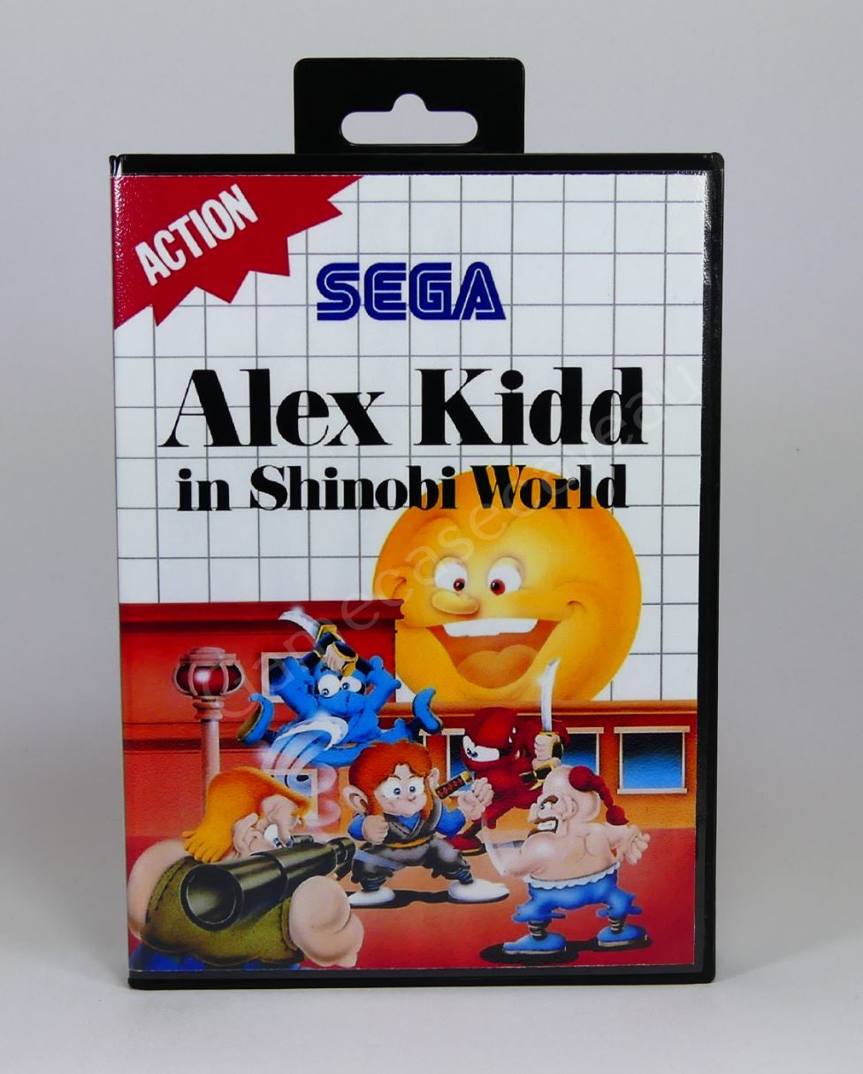 Alex Kidd in Shinobi World - SMS Replacement Case